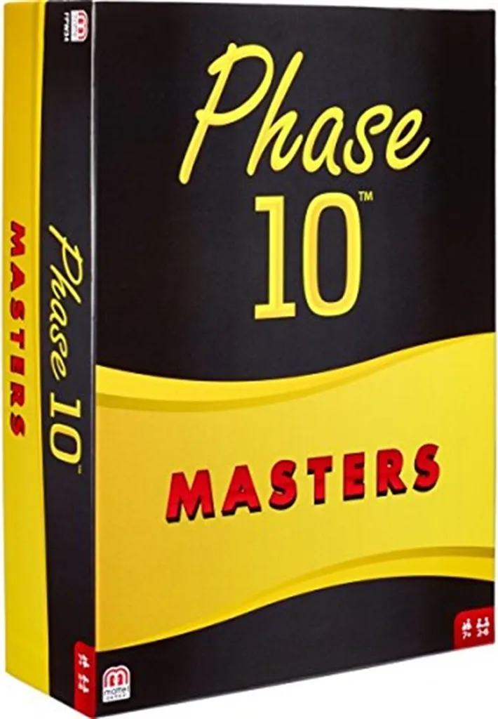 Jeu de cartes Phase 10 Masters - Version Stratégie Avancée Mattel Games