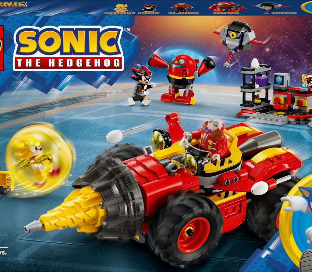 LEGO Sonic the Hedgehog Super Sonic vs Egg Drillster 76999 Image du produit 
