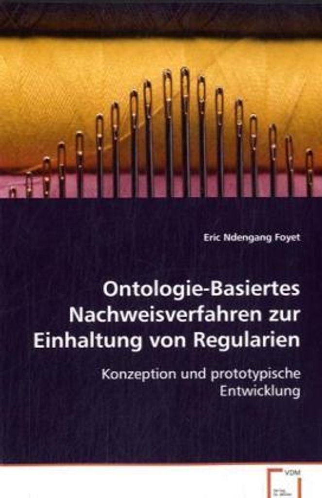 Ontologie-Basiertes Nachweisverfahren zur Einhaltung von Regularien