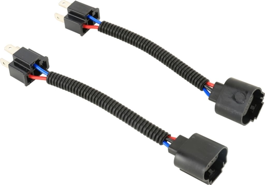 1 Paar H4 männlich bis H13 weibliche Kugelhalter Base männliche Socket mit Draht