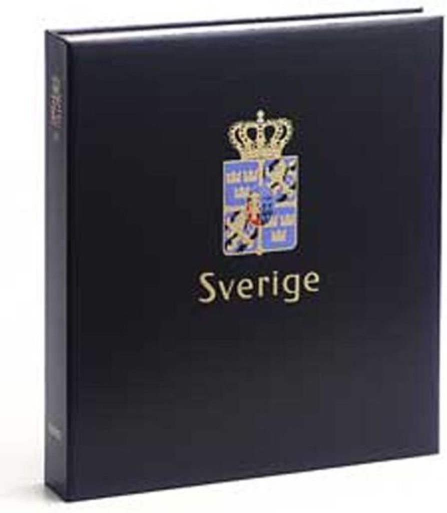 DAVO 9643 Luxus Leerbinder Briefmarkenalbum Schweden III
