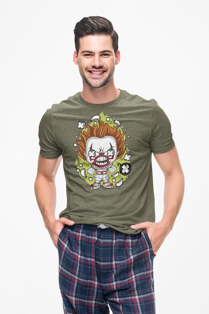 D&B Uni Polo PC00079 Pennywise 2 MilitärGrün-Größe 2XL