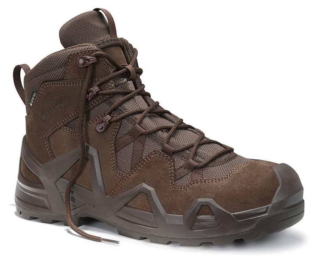 Sicherheitsschnürstiefel ZEPHYR Work GTX brown Mid ESD S3S, Gr. 45