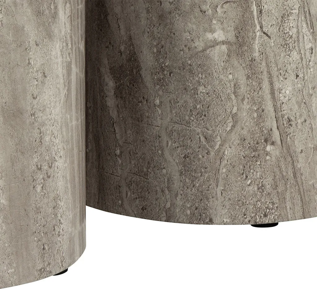 Piédestal Dice Gris : Solution Stable pour Exposer vos Objets Fragiles - 5