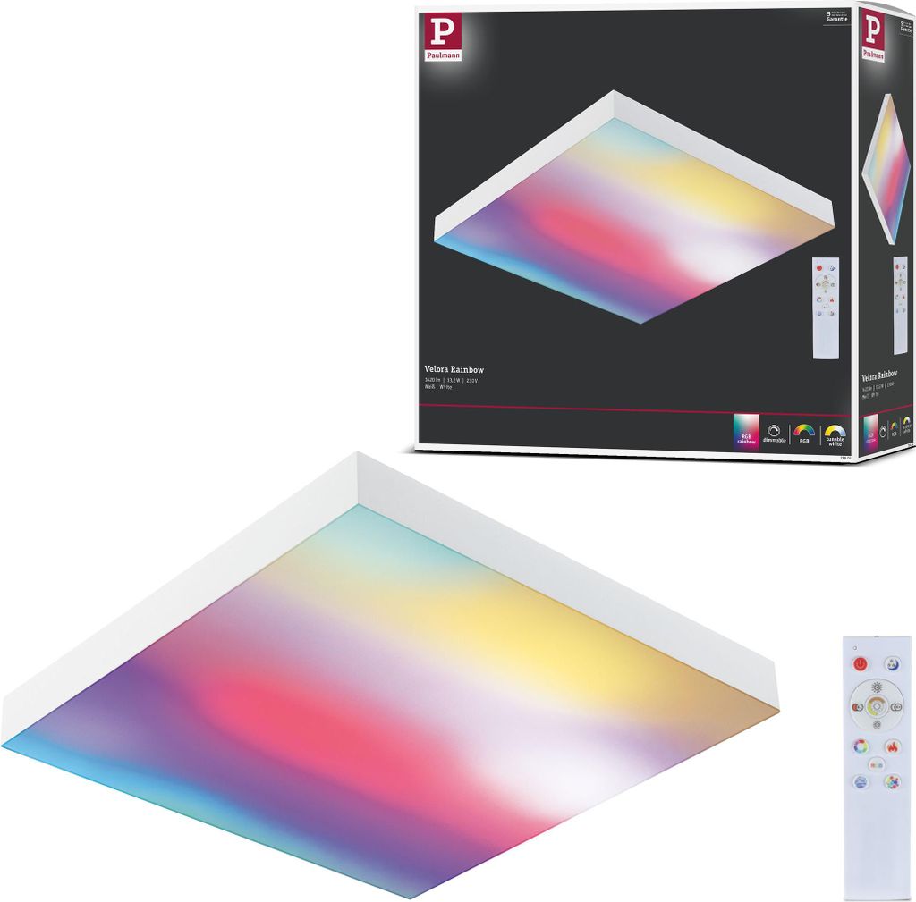 Paulmann LED Panel Velora Rainbow Produktbild 