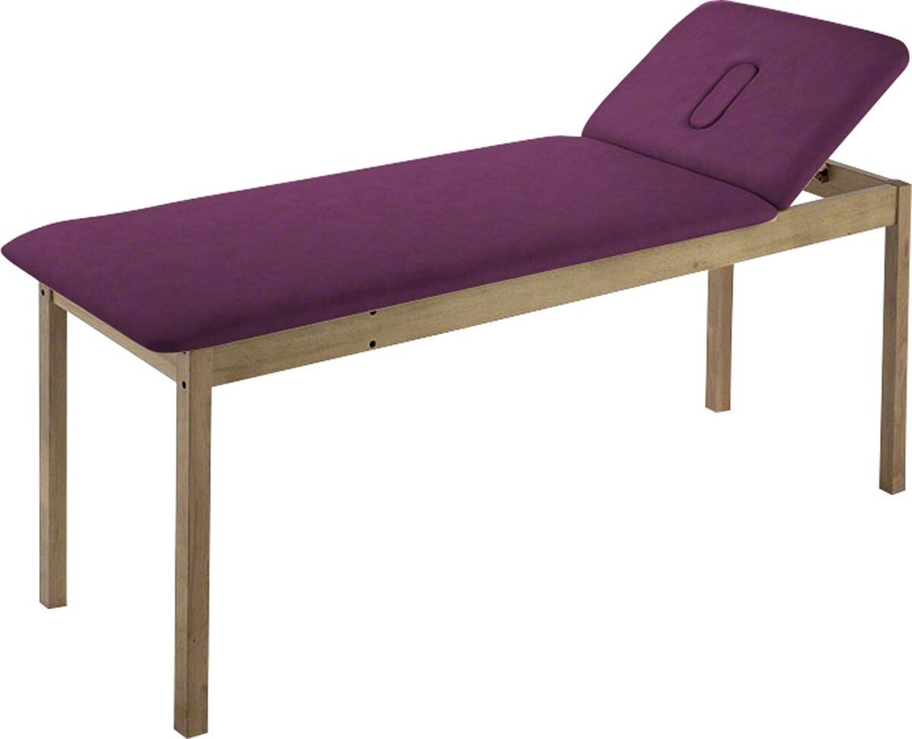 Therapieliege Bernini Natur Massageliege Massagebank Praxisliege, 65 cm