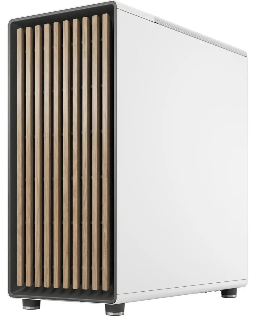 Fractal North Blanc Craie - Boîtier PC Performance avec Ventilation Optimisée - 3