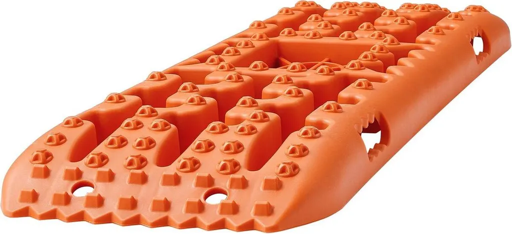 Plaques de Désensablage Longues en PP pour 4x4 et Camping-Car Orange