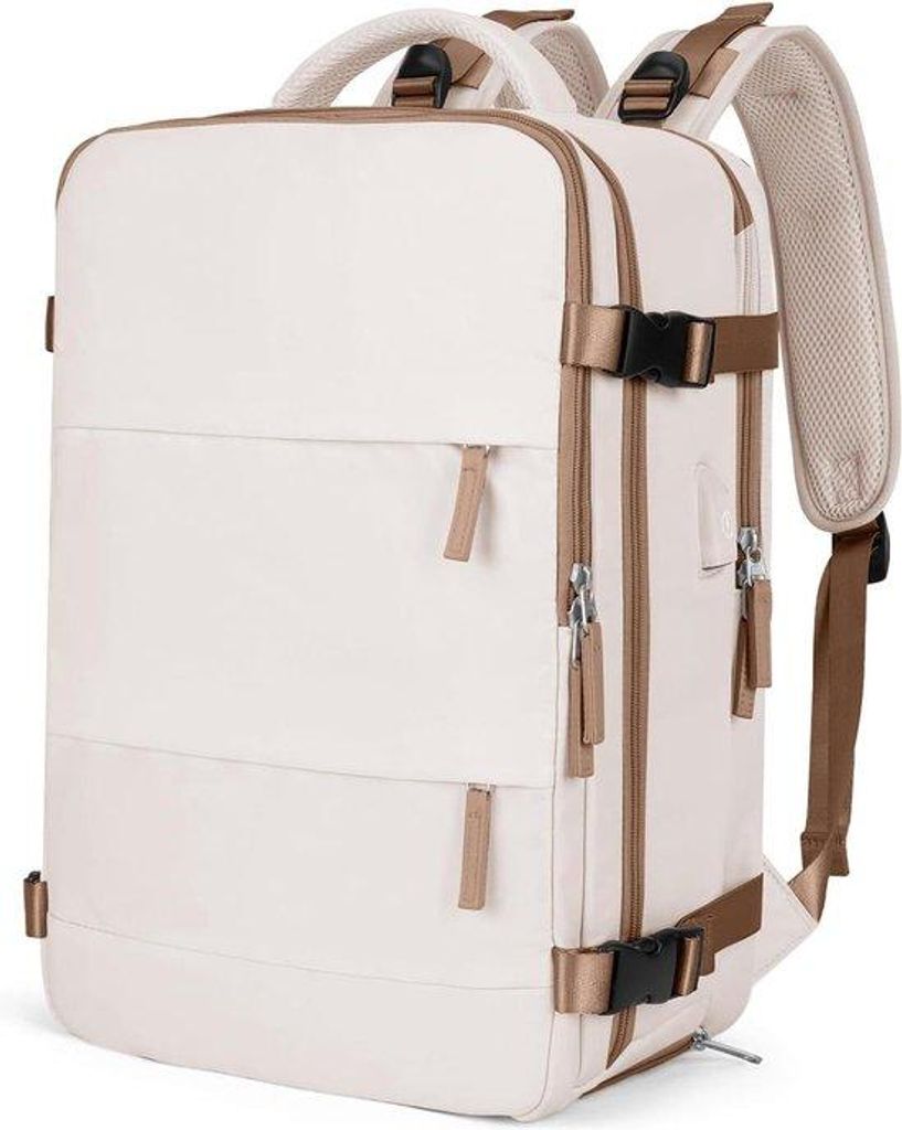Grosse Reise-Tasche für Damen - 40 x 20 x 25 cm - 45 x 36 x 20 cm - USB-Anschluss - wasserdicht - Laptop-Tasche
