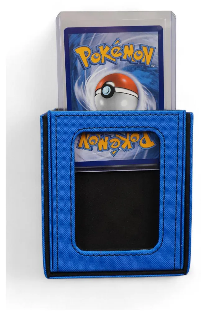 Boîte de Rangement Collectors Concept Deck Box Side Window 100+ Bleu