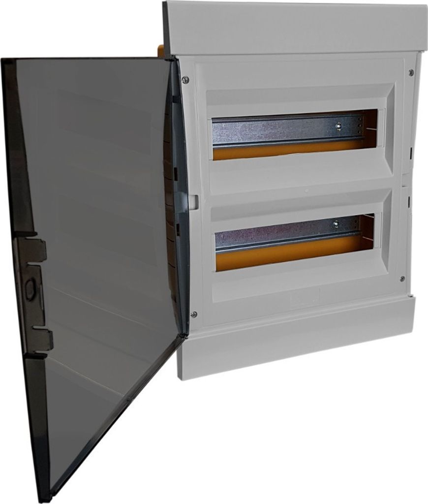 Unterputz Verteilerkasten IP40 24/26 Module grau 970.24 M-L 1060