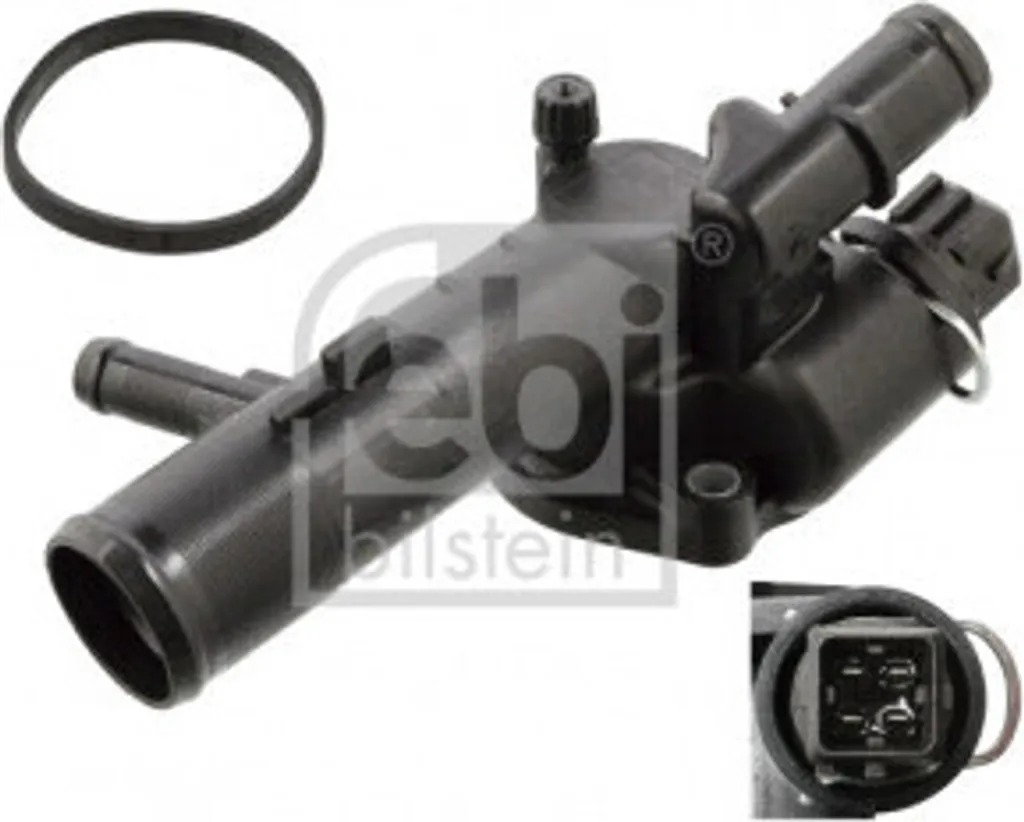 Thermostat FEBI BILSTEIN 104758 pour Dacia Logan Sandero et Clio II