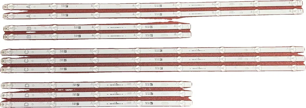 Kit de Barrette LED TV 780mm Aluminium avec Variateur d'Intensité Lumineuse