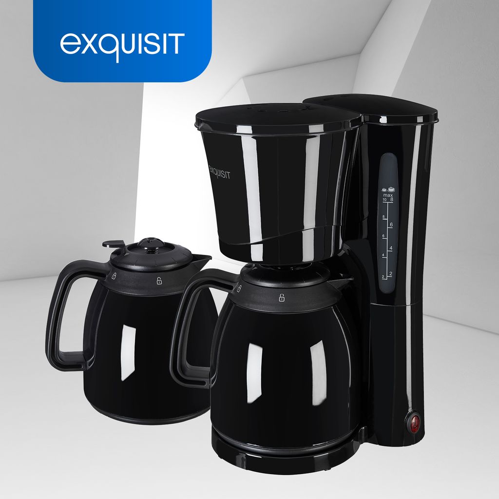 Exquisit KA 6502 Filterkaffeemaschine | sw