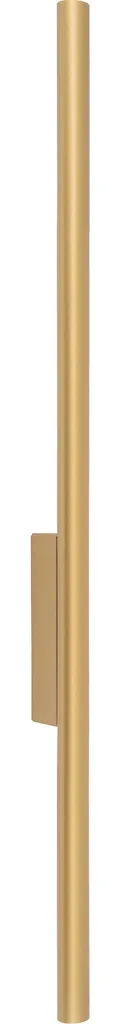 Lampe tube Nowodvorski Laser 2 dorée satinée G9 finition luxe