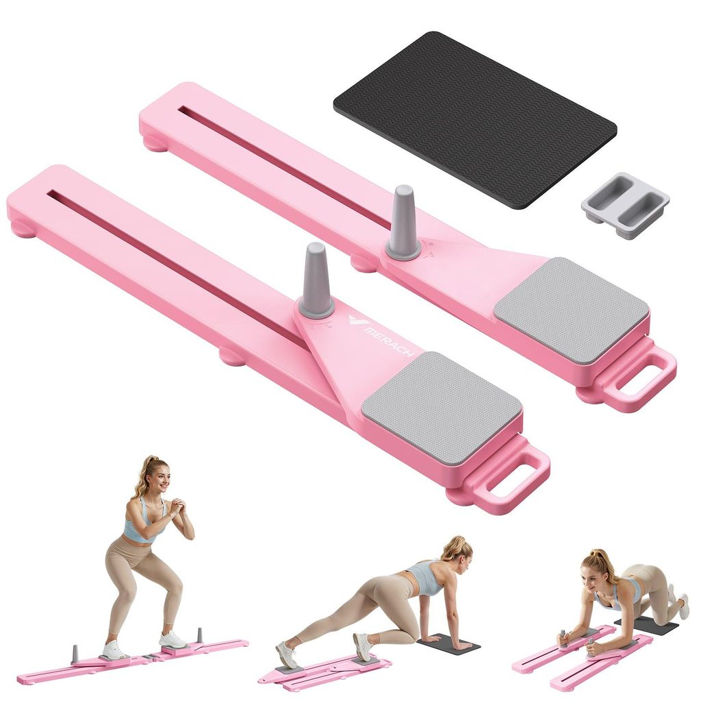 MERACH Pilates Board, 4-in-1 Bauchtrainer für Zuhause mit Produktbild 
