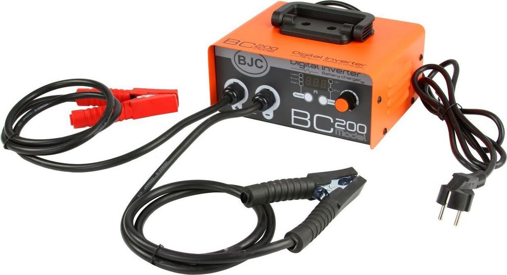 BJC Digitální invertorová nabíječka baterií 12/24V BC-200 Obrázek produktu 2