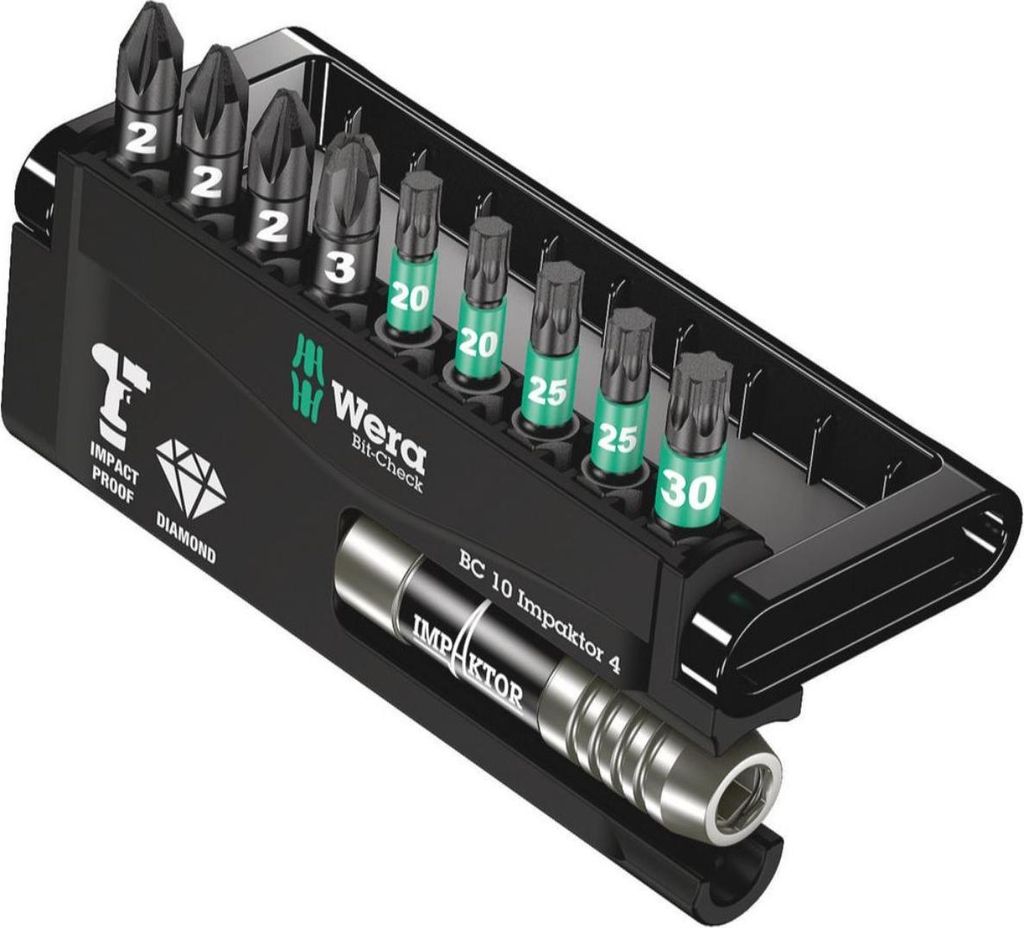 Wera Bit-Check 10 Impaktor 4 Produktbild 