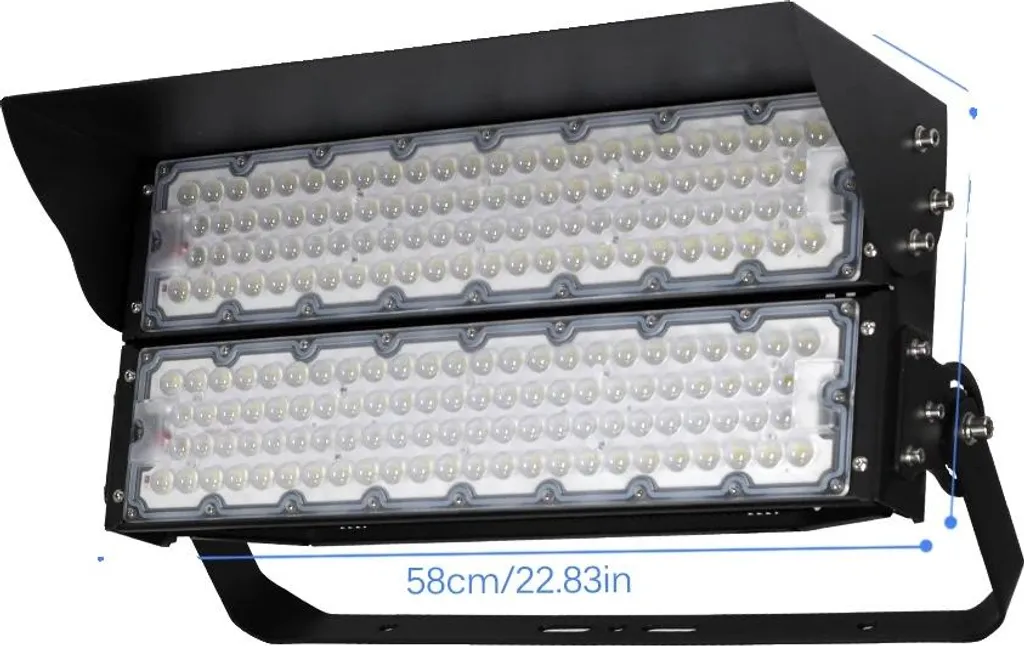 Projecteur LED Extérieur 480W Pro pour Stade et Grand Terrain de Sport