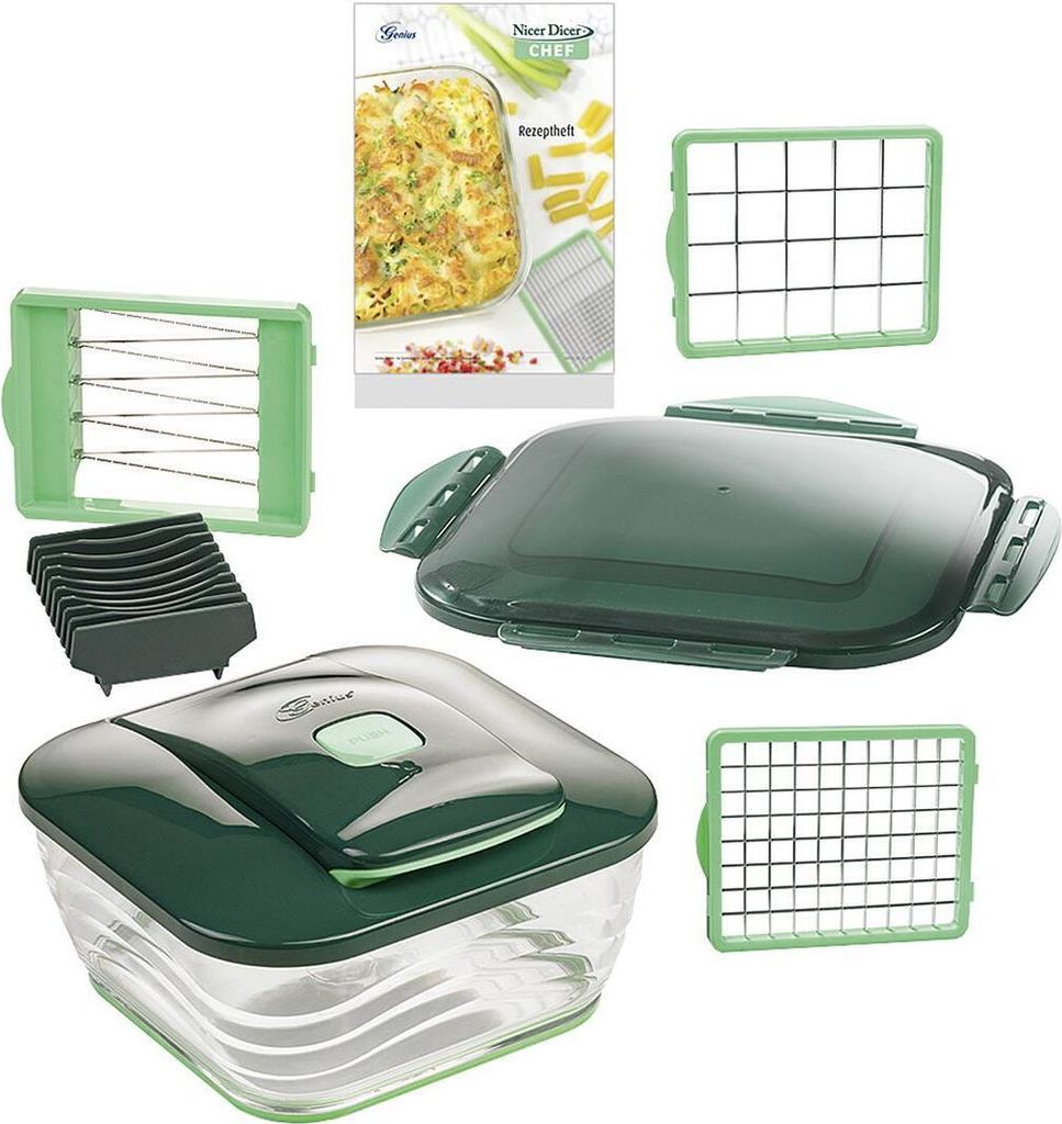Genius Nicer Dicer kuchyňské náčiní Chef, 9 kusů Obrázek produktu 6