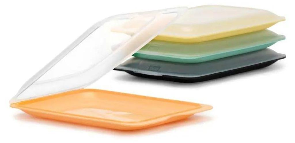 Tatay Brotdose 4 Einheiten Durchsichtig Durchsichtig One Size