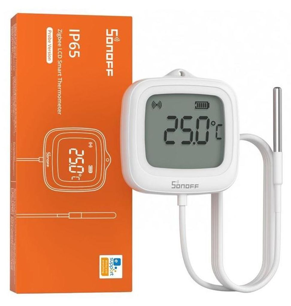 Sensore di temperatura Zigbee Lcd Sonoff Snzb-02Ld (con Immagine del prodotto 
