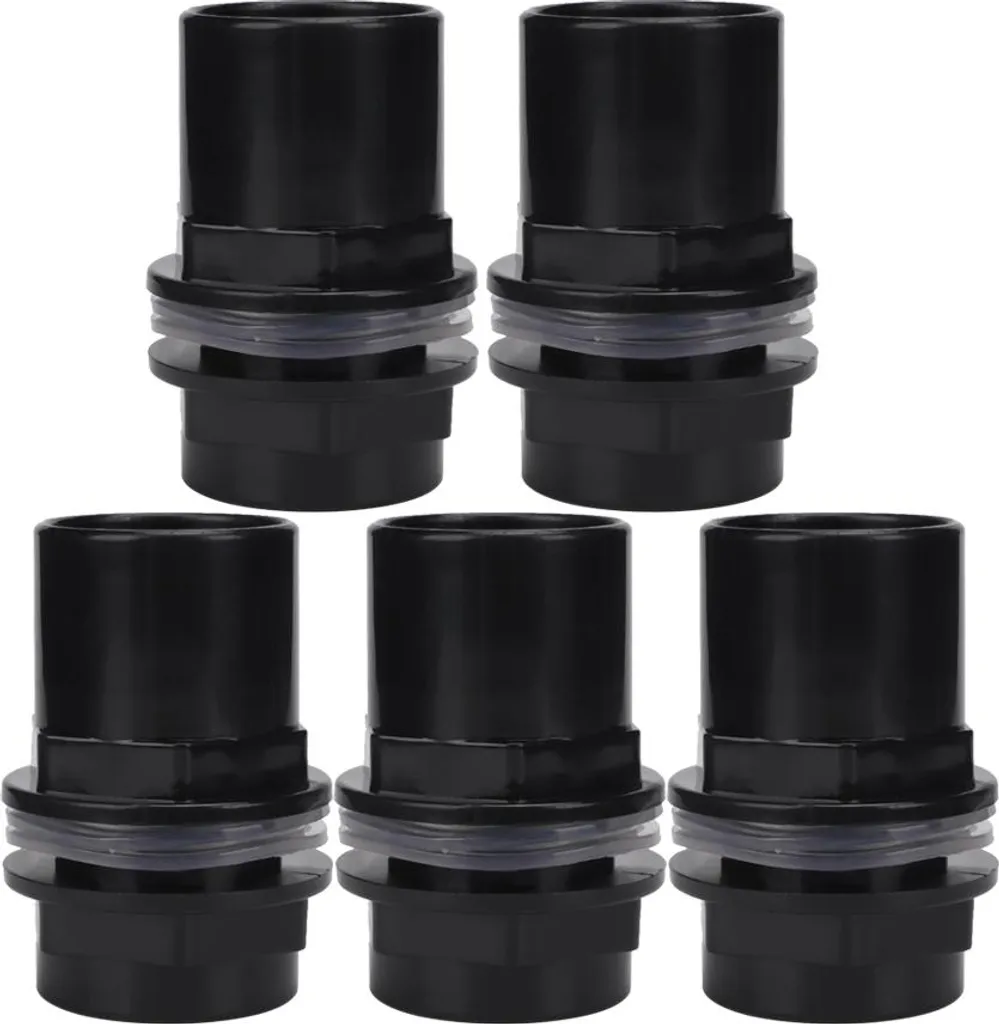 Manchon PVC 40mm d'aquarium : connecteur droit étanche pour filtration