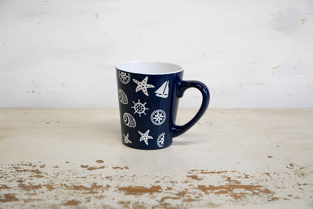 Kaffeetasse Becher Tasse Teetasse Keramik 250ml Maritim