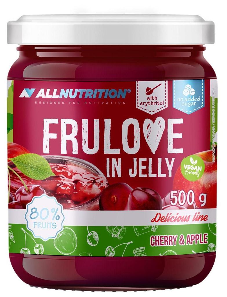ALLNUTRITION FRULOVE In Jelly Apple & Cherry 500g Produktbild 