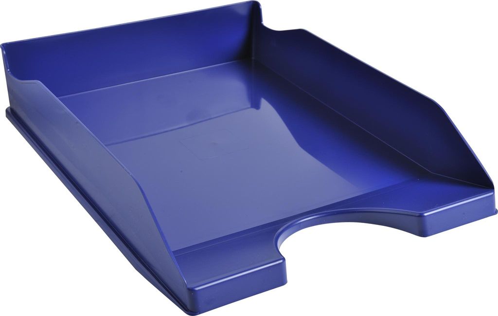 Exacompta 10x Briefablage Ecotray, Office - Nachtblau - 123104D