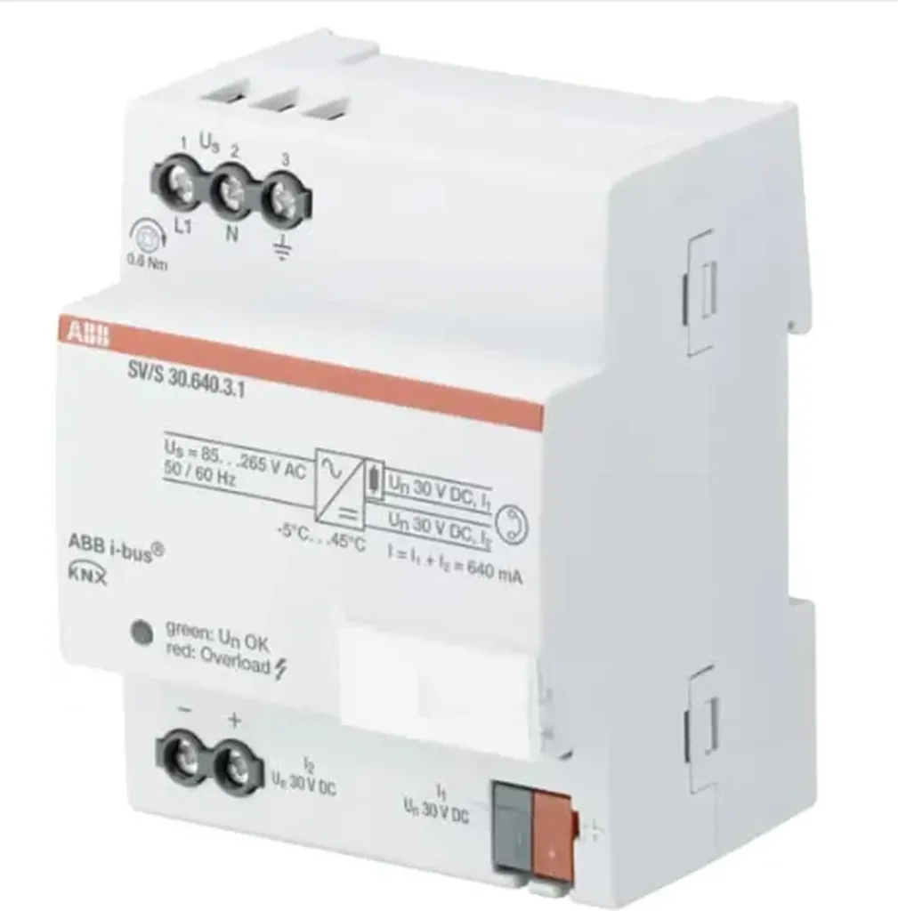 Sécurisez votre réseau bus avec l'alimentation ABB 640mA SV/S30.640.3.1