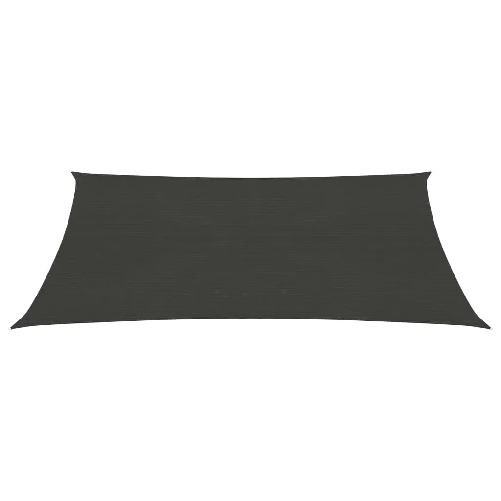 vidaXL Tenda da sole 160 g/m² antracite 2,5x3,5 m HDPE - 10
