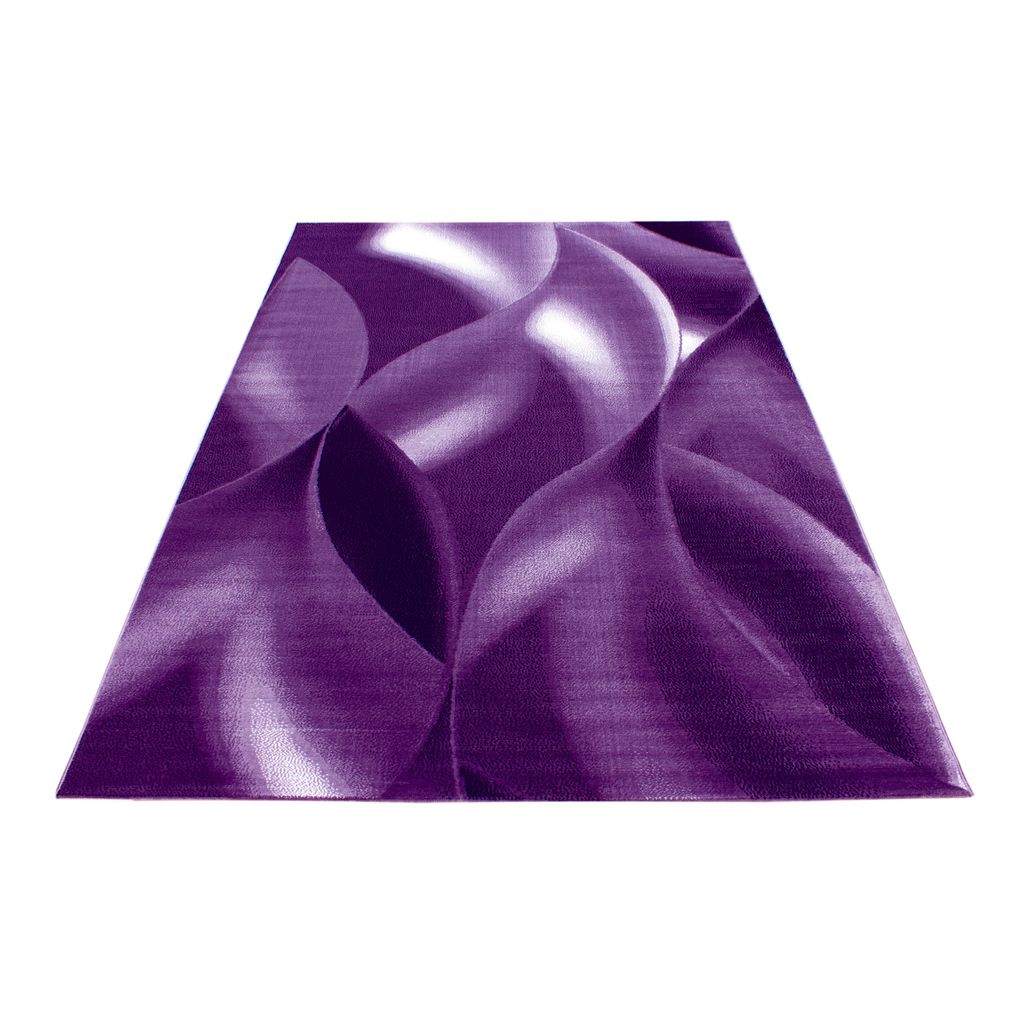 Ayyildiz | Tapis Moderne - 120 cm x 170 cm - Violet - Image du produit 