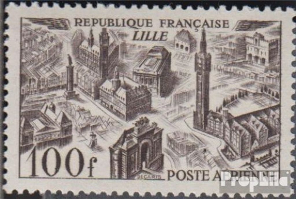 Briefmarken Frankreich 1949 Mi 861 postfrisch Stadtbilder