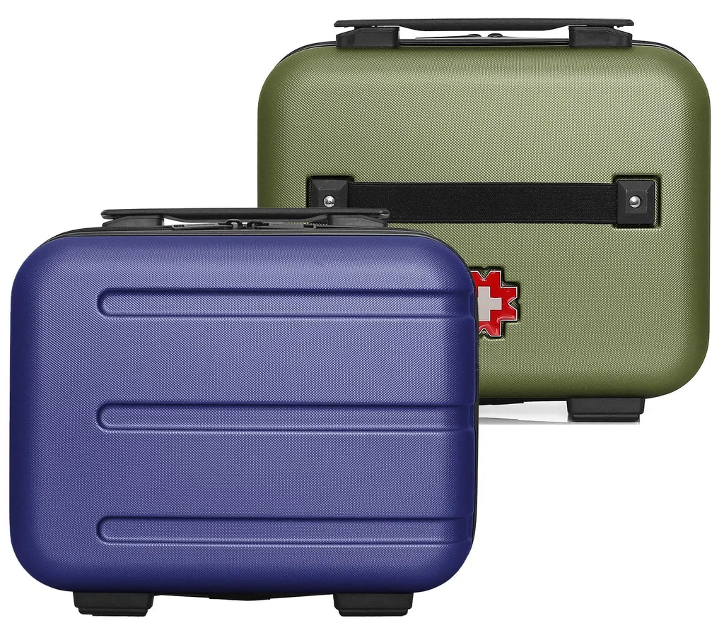 Set de 2 Vanity Cases Rigides AIGLE pour Voyage et Rangement Beauté