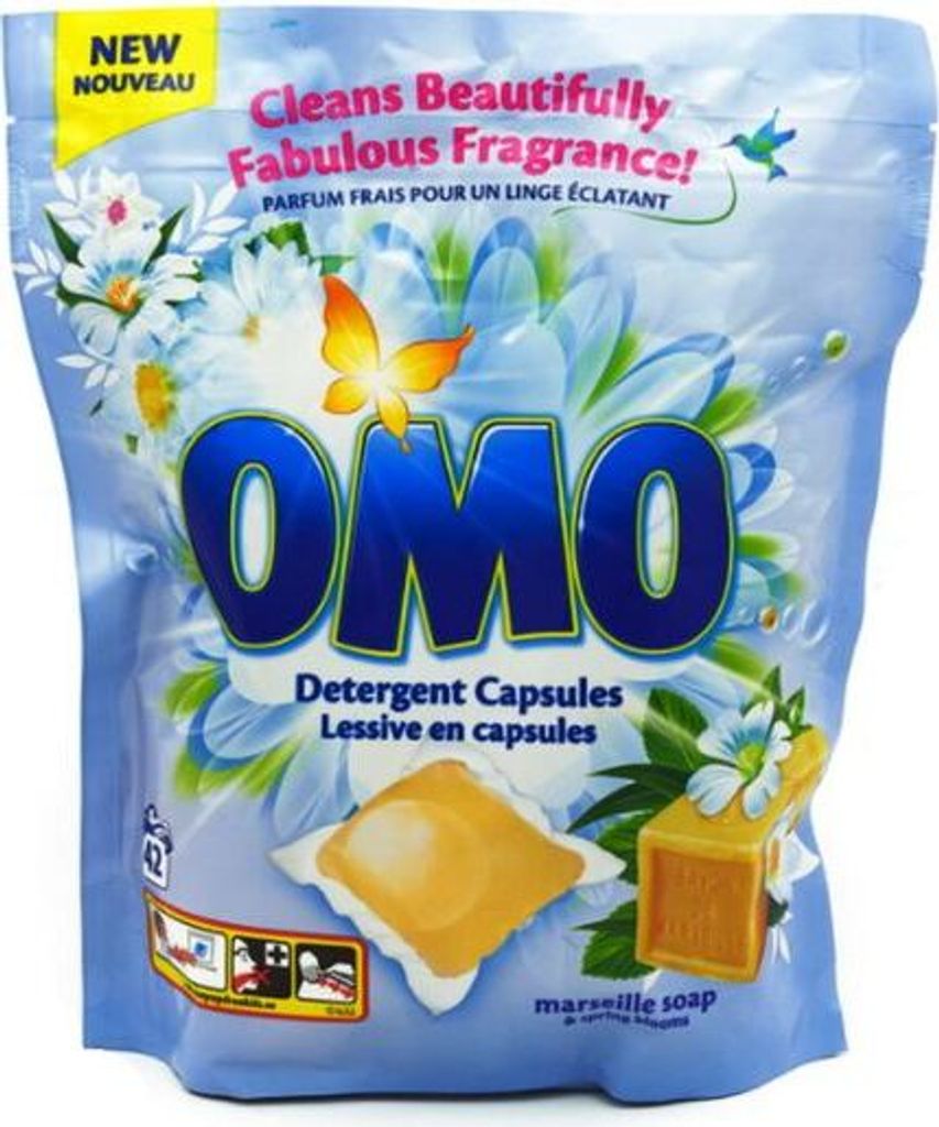 OMO Marseille Seife & Frühlingsblüten Waschkapseln, 42 Produktbild 