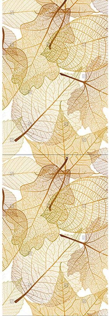 Sanders & Sanders Poster Blätter Beige - 601061 - 0,9 x 2,7 m
