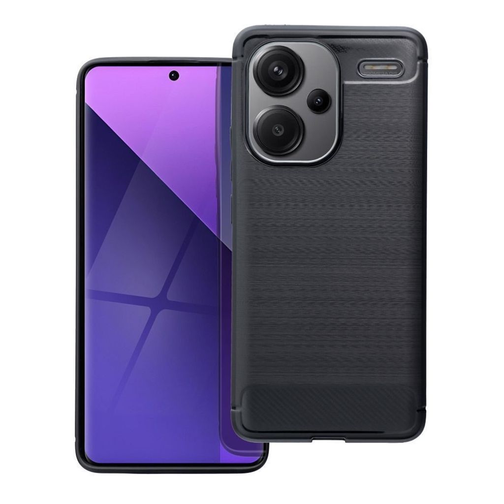 CARBON passend für XIAOMI Redmi NOTE 13 PRO+ 5G schwarz