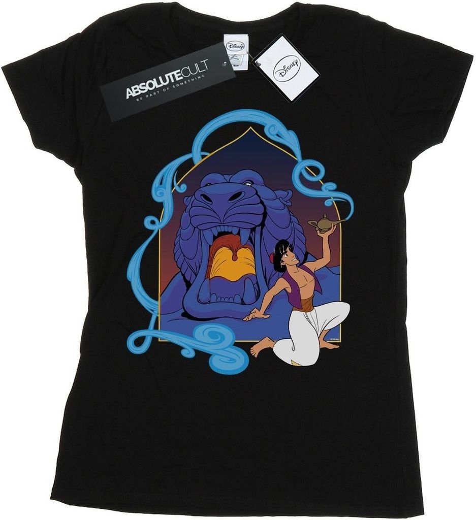 Disney - "Cave Of Wonders" T-Shirt für Damen BI15474 (L) (Schwarz)