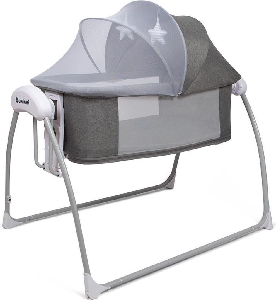 Baninni 4-in-1 Elektrische Schaukelwiege mit Beistellbett & Produktbild 