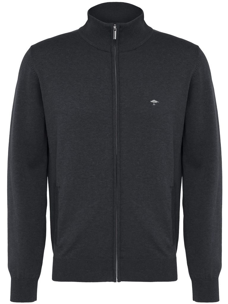 Fynch Hatton - Herren Strickjacke aus reiner Baumwolle (SFPK212), Größe:4XL, Fynch Hatton farbe:gray (998)