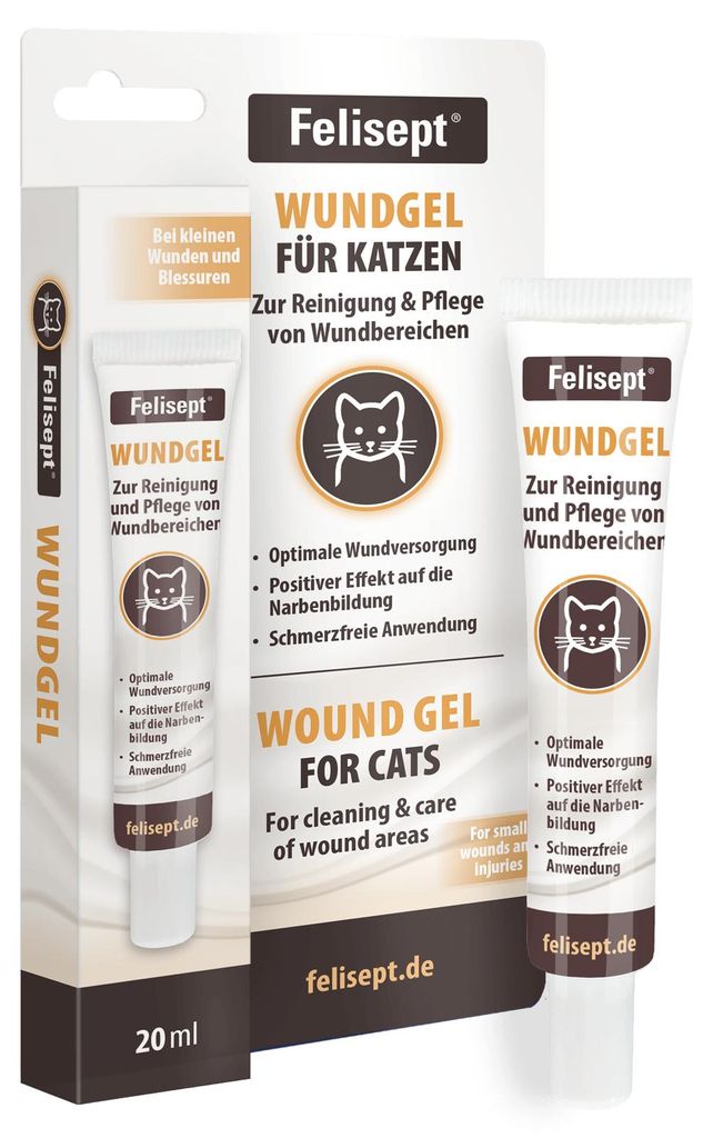 Felisept Wundgel für Katzen 20ml Produktbild 