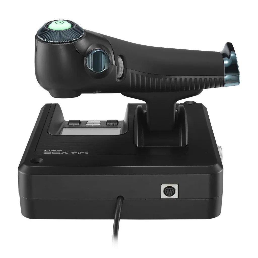 Logitech G Saitek X52 Pro Flight System Manette de Simulation PC Noir - 4