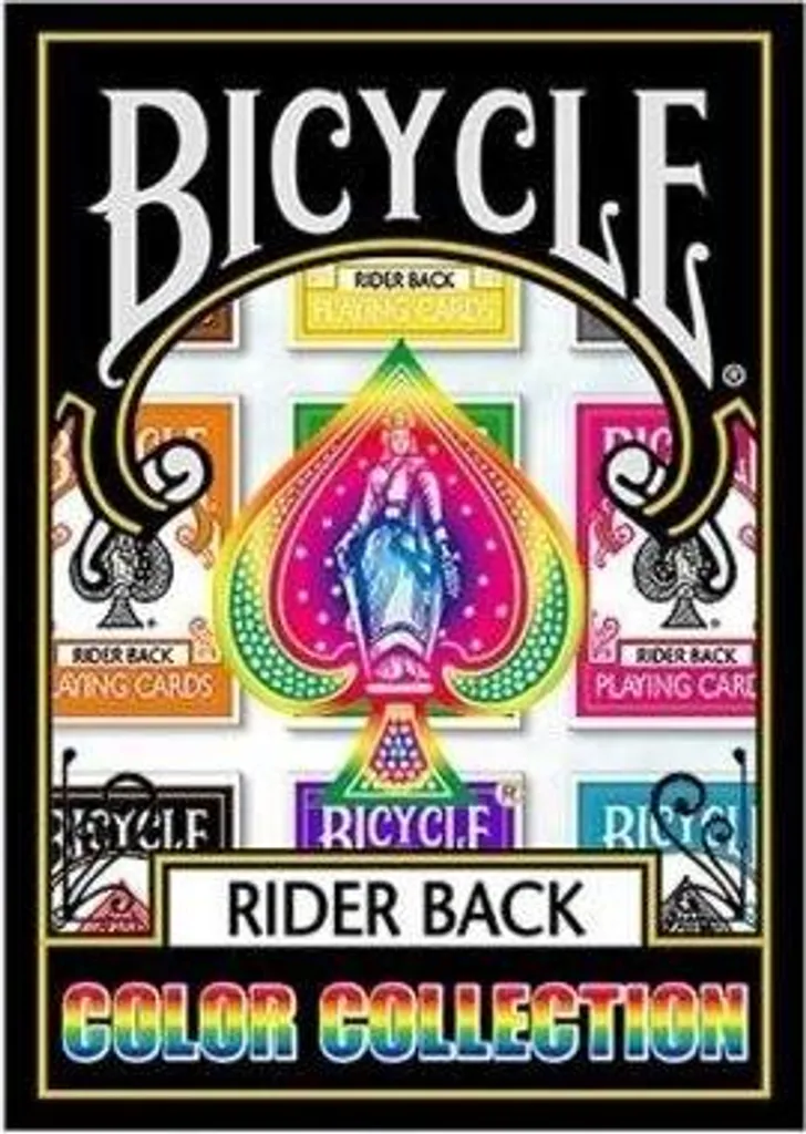 Bicycle Color Collection 9 jeux de cartes pour varier vos routines