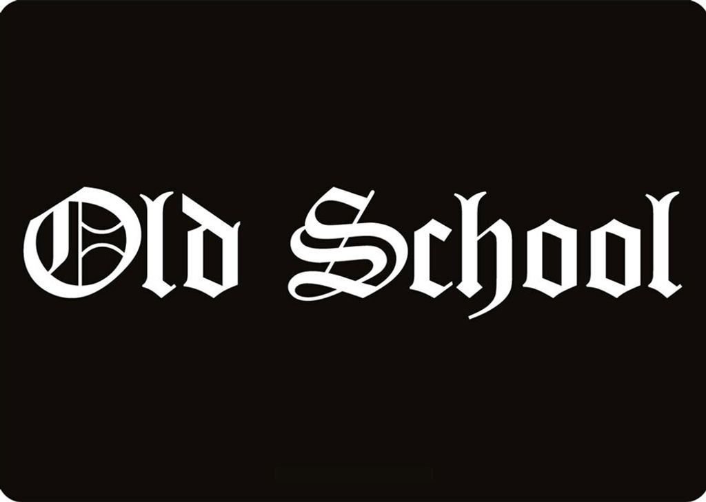 Old School - Mousepad - Mousepad