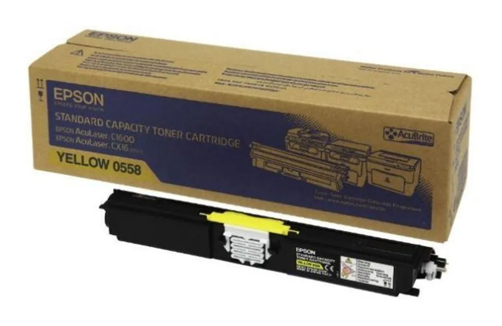 Toner Epson AcuBrite S050558 Jaune Haute Précision Capacité Standard - 7