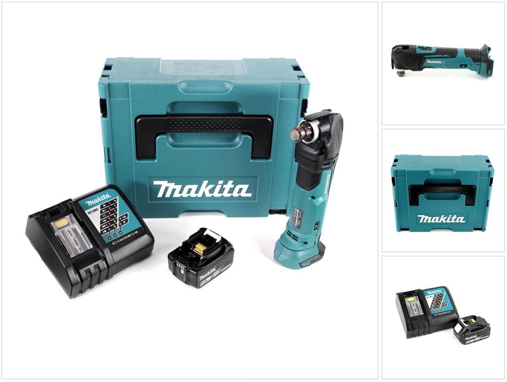 Makita DTM 51 RT1J 18V Li-Ion snoerloos multifunctioneel Productafbeelding 