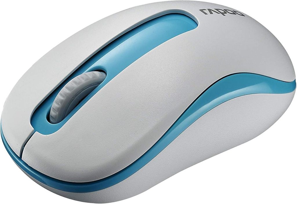 Ergonomisches Design Kabellose Maus wireless Mouse 2.4 GHz Computermaus 1000 DPI Sensor 12 Monate Batterielaufzeit ergonomisch für PC & Mac