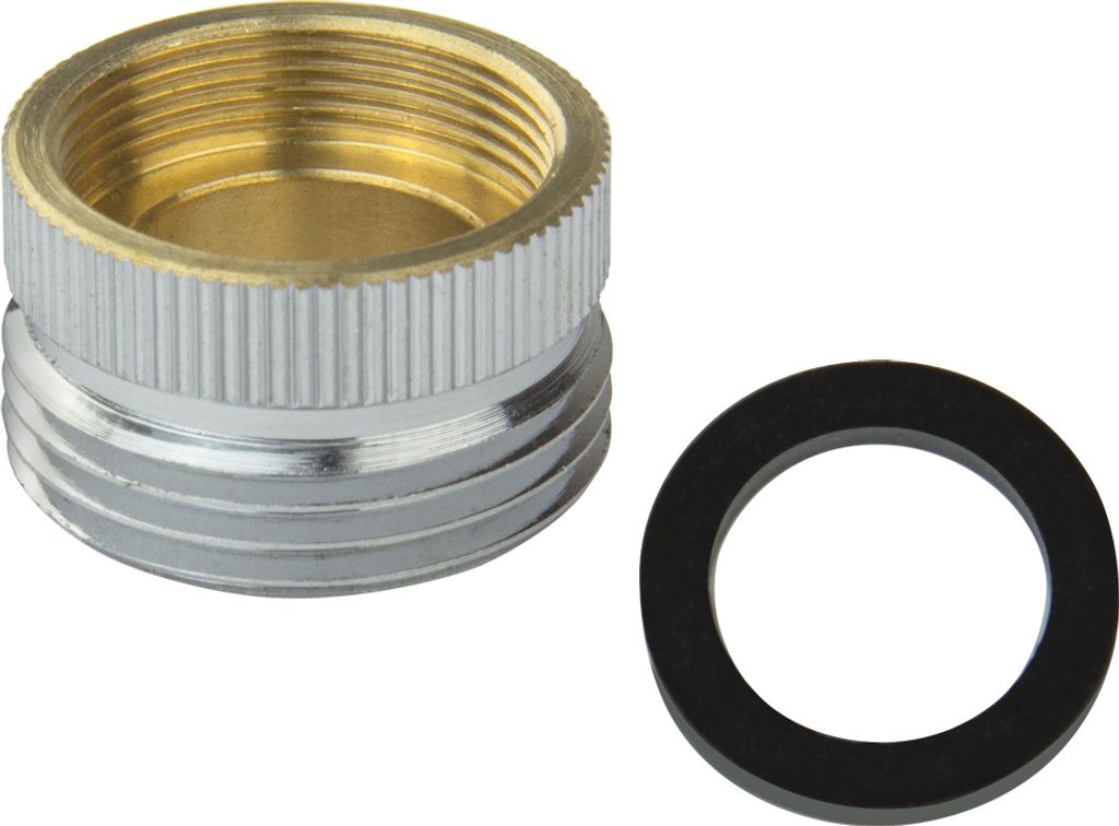 Strahlreglerübergang M22/1 IG x 3/4" AG Adapter Armatur Wasserhahn