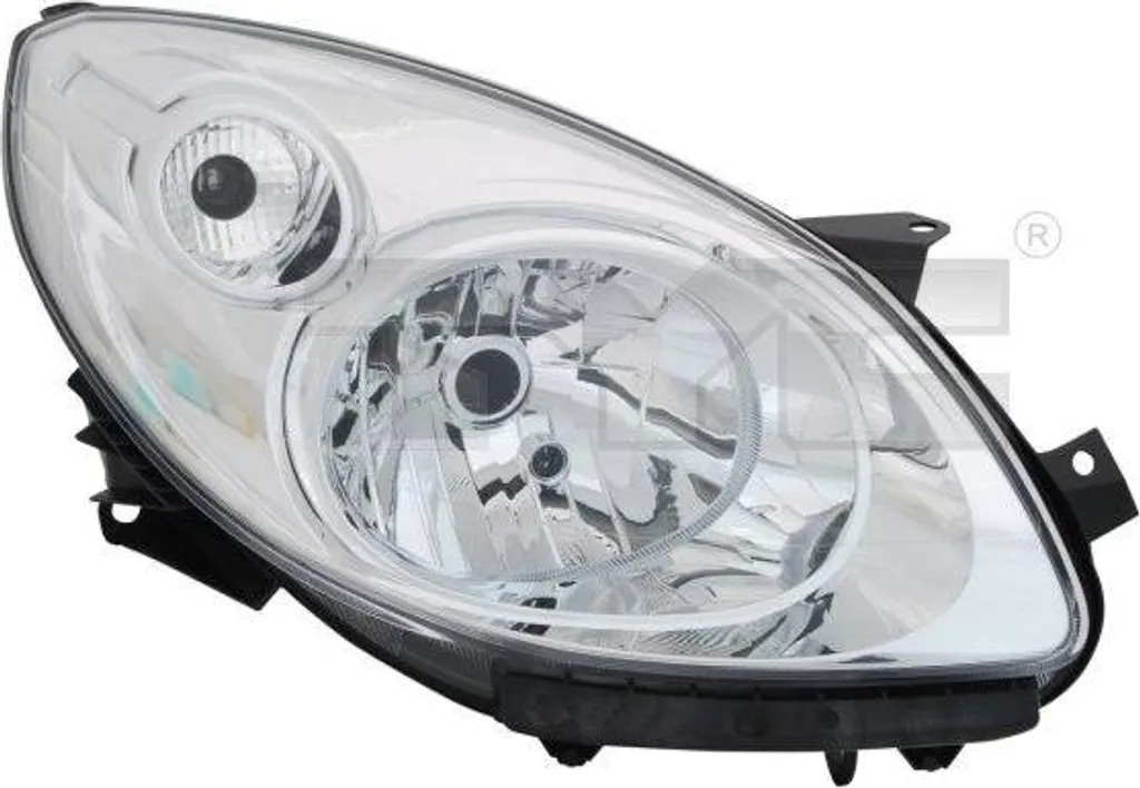 Faro TYC 20-1401-26-2 per Renault Twingo II | OE 7701063996 Destro
